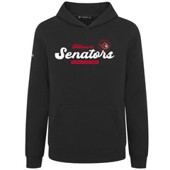 Ottawa Senators Levelwear Youth Podium Monument Pullover Hoodie - Black | US 203146437