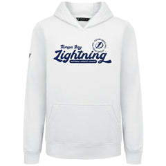Tampa Bay Lightning Levelwear Youth Podium Monument Pullover Hoodie - White | US 203146446