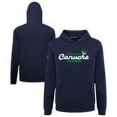 Vancouver Canucks Levelwear Youth Podium Monument Pullover Hoodie - Navy | US 203146447