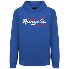 New York Rangers Levelwear Youth Podium Monument Pullover Hoodie - Royal | US 203146452
