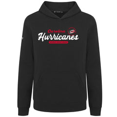 Carolina Hurricanes Levelwear Youth Podium Monument Pullover Hoodie - Black | US 203146458