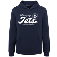 Winnipeg Jets Levelwear Youth Podium Monument Pullover Hoodie - Navy | US 203146459