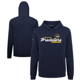 Nashville Predators Levelwear Youth Podium Monument Pullover Hoodie - Navy | US 203146465