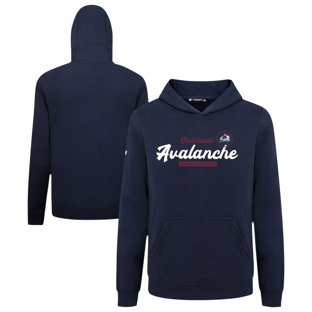 Colorado Avalanche Levelwear Youth Podium Monument Pullover Hoodie - Navy | US 203146466