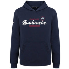 Colorado Avalanche Levelwear Youth Podium Monument Pullover Hoodie - Navy | US 203146466