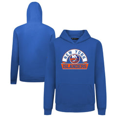 New York Islanders Levelwear Youth Podium Banner Arch Pullover Hoodie - Royal | US 203146477