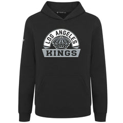 Los Angeles Kings Levelwear Youth Podium Banner Arch Pullover Hoodie - Black | US 203146488