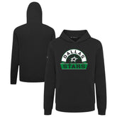 Dallas Stars Levelwear Youth Podium Banner Arch Pullover Hoodie - Black | US 203146491
