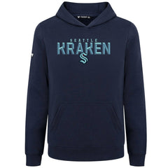 Seattle Kraken Levelwear Youth Podium Carve Pullover Hoodie - Navy | US 203146496