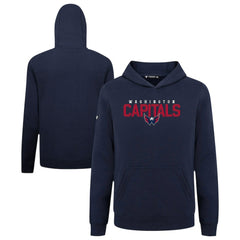 Washington Capitals Levelwear Youth Podium Carve Pullover Hoodie - Navy | US 203146501
