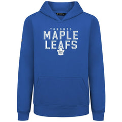 Toronto Maple Leafs Levelwear Youth Podium Carve Pullover Hoodie - Royal | US 203146512