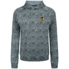 Chicago Blackhawks Levelwear Albatross Raglan Pullover Hoodie - Gray | US 203146593