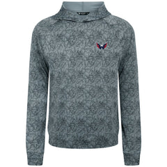 Washington Capitals Levelwear Albatross Raglan Pullover Hoodie - Gray | US 203146600