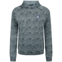 Winnipeg Jets Levelwear Albatross Raglan Pullover Hoodie - Gray | US 203146606