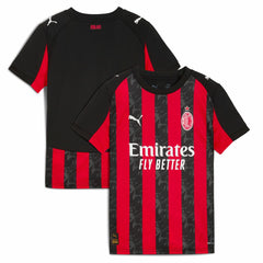 AC Milan Youth 2025/26 Home Replica Jersey Red - Puma discount
