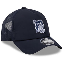 Detroit Tigers New Era 2026 Batting Practice Alternate Apex 9FORTY Adjustable Hat - Navy Hats