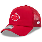 Toronto Blue Jays New Era 2026 Batting Practice Alternate Apex 9FORTY Adjustable Hat - Red Hats