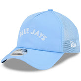 Toronto Blue Jays New Era 2026 Batting Practice Alternate Apex 9FORTY Adjustable Hat - Light Blue Hats