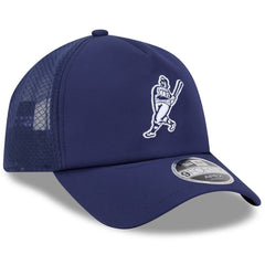 Milwaukee Brewers New Era 2026 Batting Practice Alternate Apex 9FORTY Adjustable Hat - Navy Hats