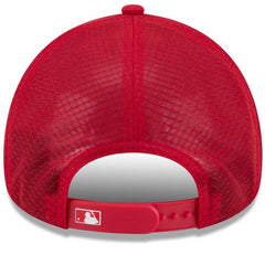 New York Yankees New Era 2026 Batting Practice Alternate Apex 9FORTY Adjustable Hat - Red Hats