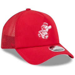 Cincinnati Reds New Era 2026 Batting Practice Alternate Apex 9FORTY Adjustable Hat - Red Hats