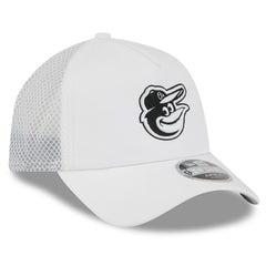 Baltimore Orioles New Era 2026 Batting Practice Apex 9FORTY Adjustable Trucker Hat - White Hats