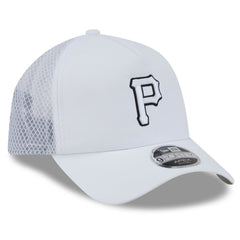 Pittsburgh Pirates New Era 2026 Batting Practice Apex 9FORTY Adjustable Trucker Hat - White Hats