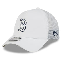 Boston Red Sox New Era 2026 Batting Practice Apex 9FORTY Adjustable Trucker Hat - White Hats