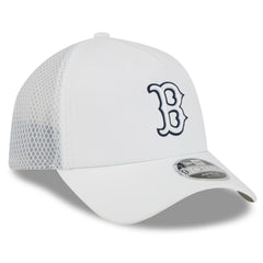 Boston Red Sox New Era 2026 Batting Practice Apex 9FORTY Adjustable Trucker Hat - White Hats
