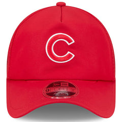 Chicago Cubs New Era 2026 Batting Practice Apex 9FORTY Adjustable Trucker Hat - Red Hats