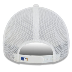 Kansas City Royals New Era 2026 Batting Practice Apex 9FORTY Adjustable Trucker Hat - White Hats