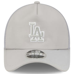 Los Angeles Dodgers New Era 2026 Batting Practice Apex 9FORTY Adjustable Trucker Hat - Gray Hats
