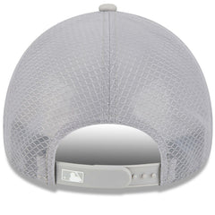 Los Angeles Dodgers New Era 2026 Batting Practice Apex 9FORTY Adjustable Trucker Hat - Gray Hats