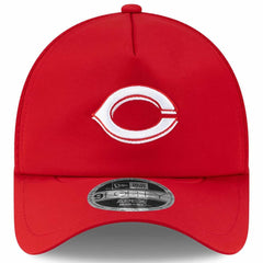 Cincinnati Reds New Era 2026 Batting Practice Apex 9FORTY Adjustable Trucker Hat - Red Hats