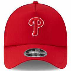 Philadelphia Phillies New Era 2026 Batting Practice Apex 9FORTY Adjustable Trucker Hat - Red Hats