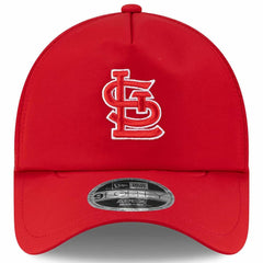 St. Louis Cardinals New Era 2026 Batting Practice Apex 9FORTY Adjustable Trucker Hat - Red Hats