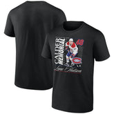 Lane Hutson Montreal Canadiens 2025 Calder Memorial Trophy Winner T-Shirt - Black | US 203149069