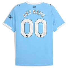 Manchester City 2025/26 Home Replica Custom Jersey Sky Blue - Puma discount