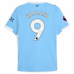 Erling Haaland Manchester City 2025/26 Home Player Jersey Sky Blue - Puma outlet