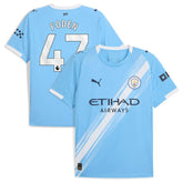 Phil Foden Manchester City 2025/26 Home Replica Player Jersey Sky Blue - Puma outlet