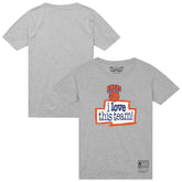 New York Knicks I Love This Team T-Shirt Heather Gray - Mitchell & Ness