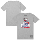 Denver Nuggets I Love This Team T-Shirt Heather Gray - Mitchell & Ness