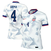 Naomi Girma USWNT Women's 2025 Home Replica Player Jersey White - Nike on sale