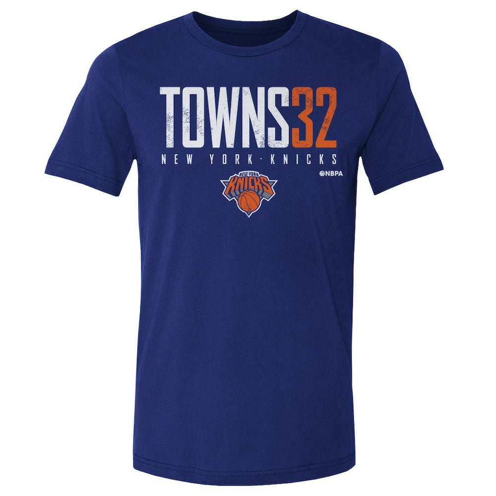 Karl-Anthony Towns New York Knicks 500 Level Elite Player T-Shirt Blue outlet