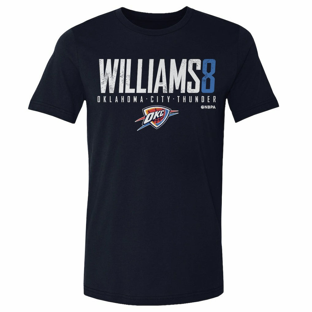 Jalen Williams Oklahoma City Thunder 500 Level Elite Player T-Shirt Navy