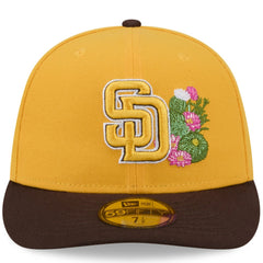San Diego Padres New Era 2026 Spring Training 59FIFTY Fitted Hat - Gold/Brown Hats