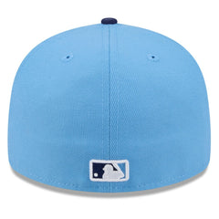 Tampa Bay Rays New Era 2026 Spring Training 59FIFTY Fitted Hat - Light Blue/Navy Hats