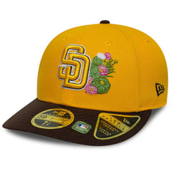 San Diego Padres New Era 2026 Spring Training Low Profile 59FIFTY Fitted Hat - Gold/Brown Hats