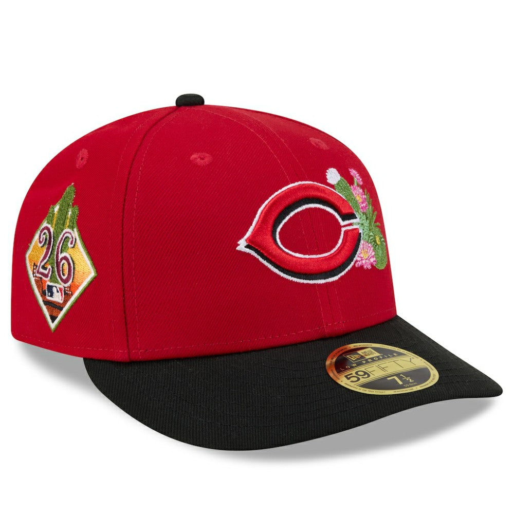 Cincinnati Reds New Era 2026 Spring Training Low Profile 59FIFTY Fitted Hat - Red/Black Hats