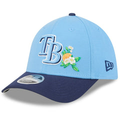 Tampa Bay Rays New Era 2026 Spring Training M-Crown 39THIRTY Flex Hat - Light Blue/Navy Hats